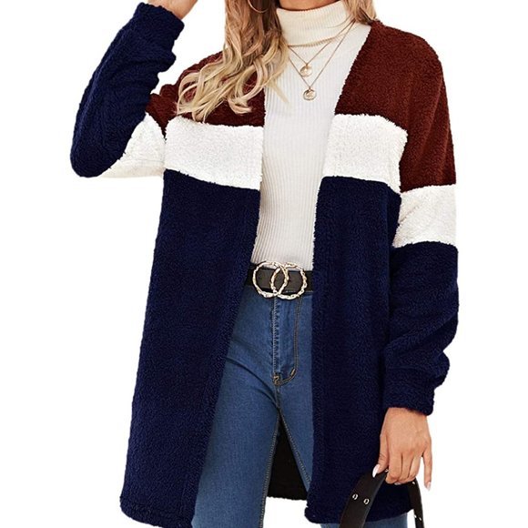 Jackets & Blazers - NWT On-Trend Lightweight Teddy Fuzzy Duster Coat